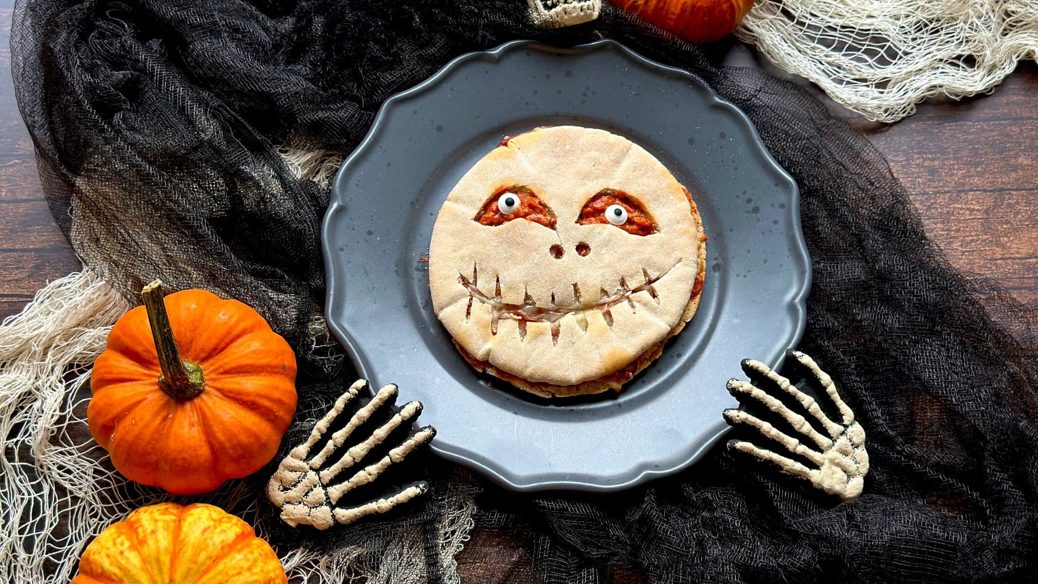 Glutenfreie Halloween-Pitas
